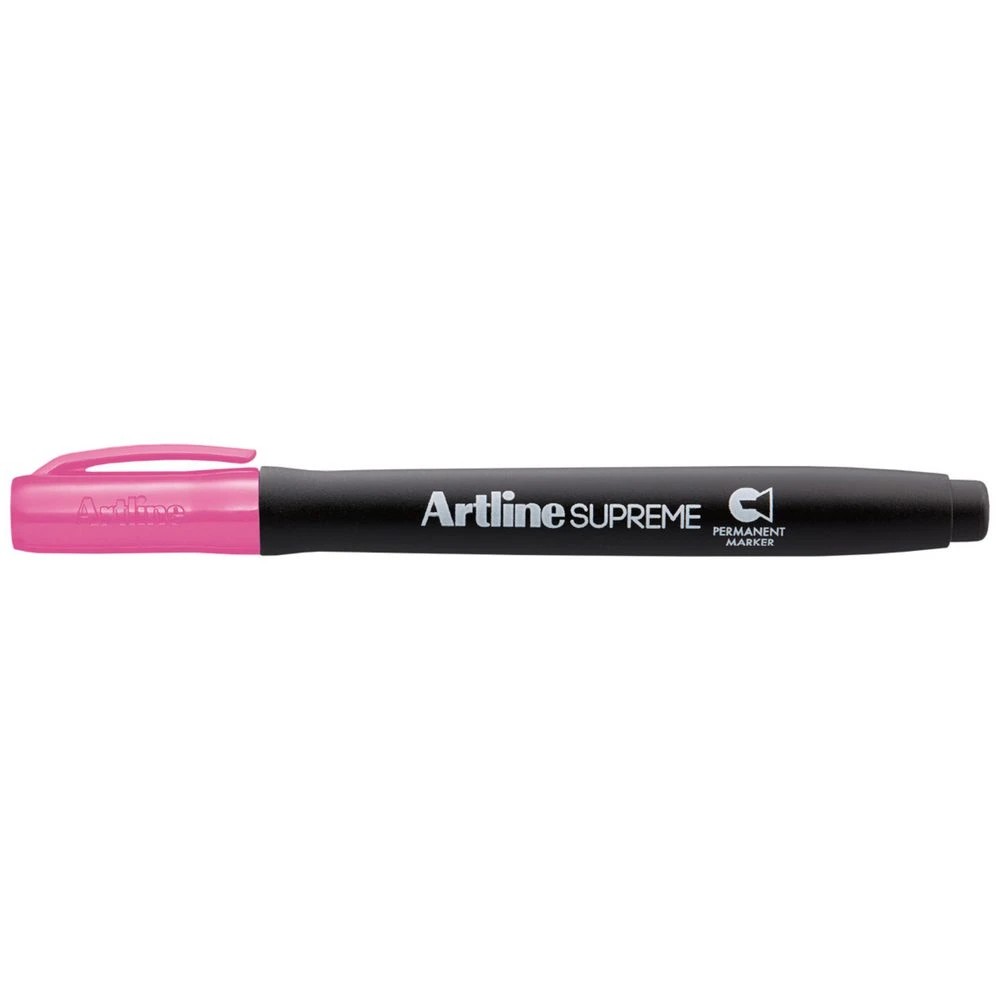 1 Artline Supreme Permanent Marker Chisel Pink, 1 of 1