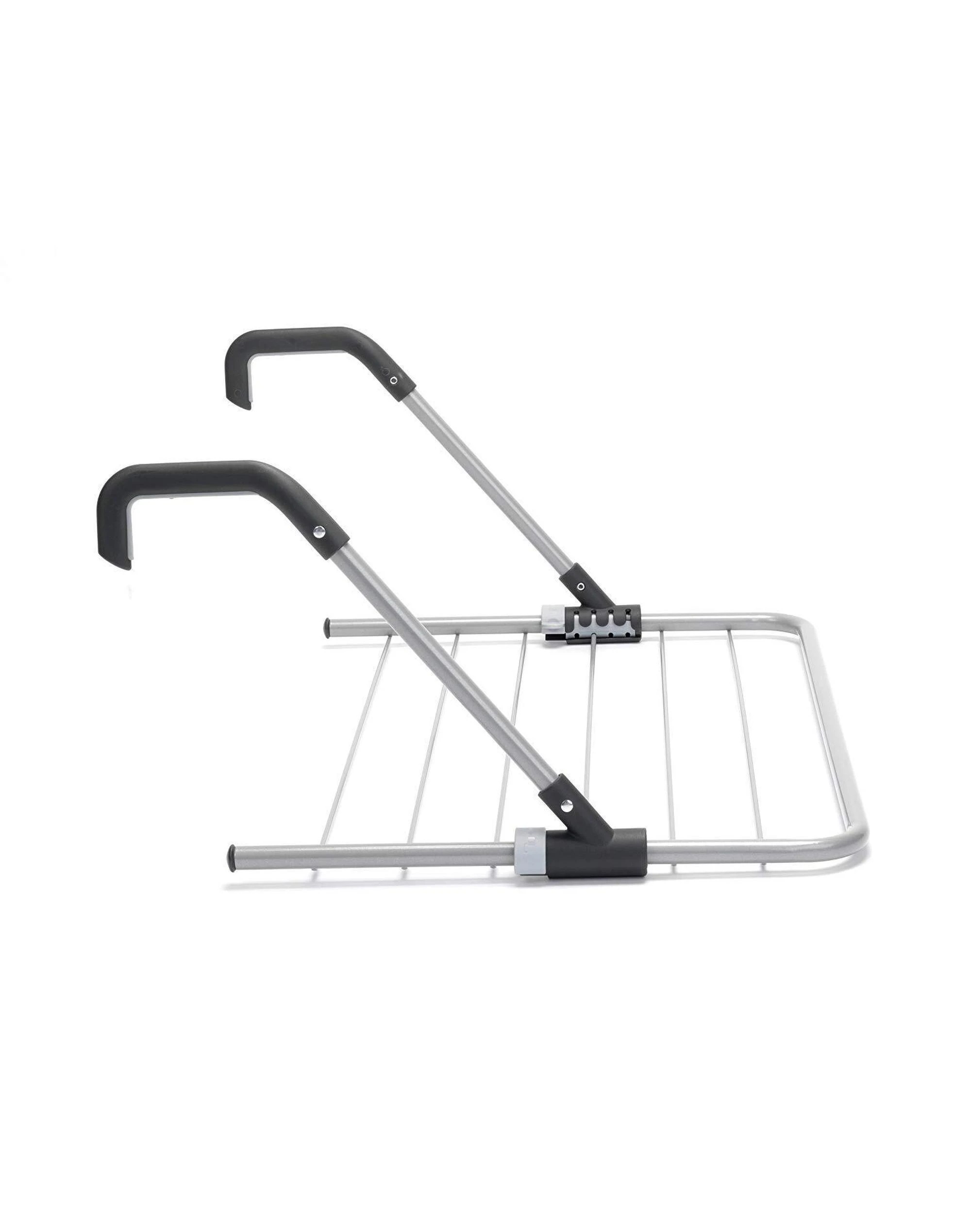 3 Brabantia 4.5M Hanging Drying Rack Airer  Grey Foldable Clothes Laundry - Grey, 3 of 3