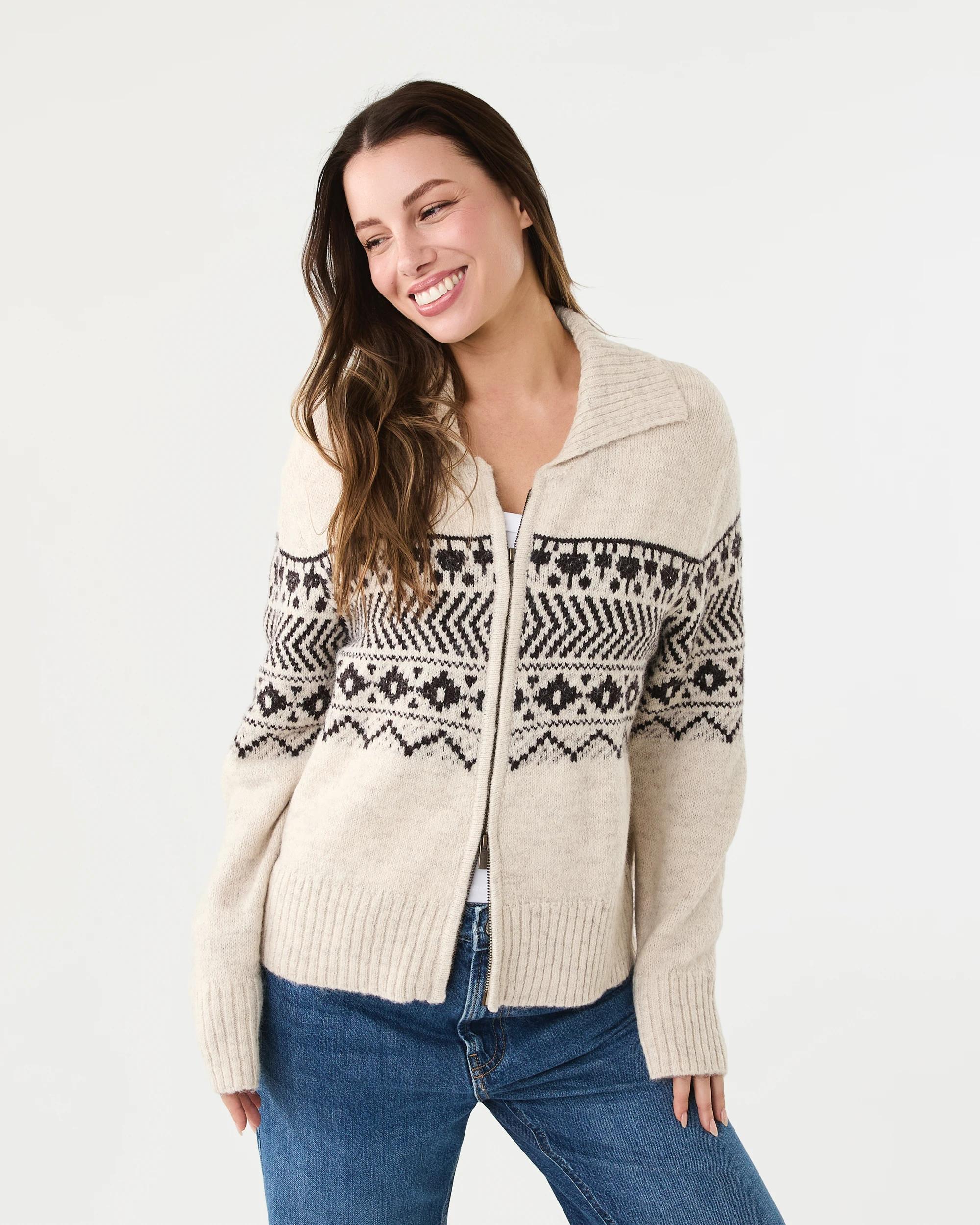2 Fair Isle Cardigan Fair Isle, 2 of 8
