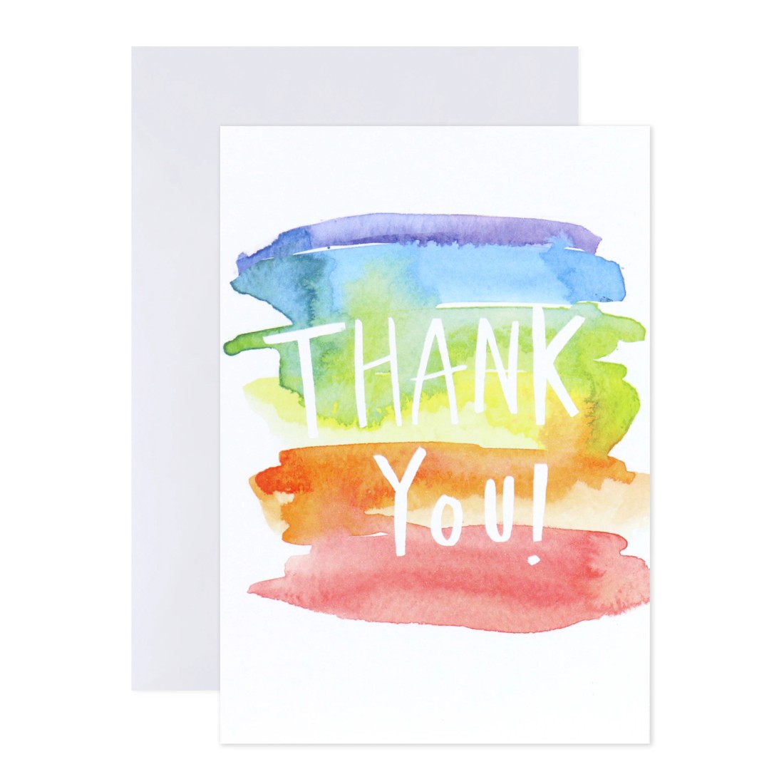 1 Creative Publishing from Hallmark Thank You Card -  Watercolour, 1 of 2