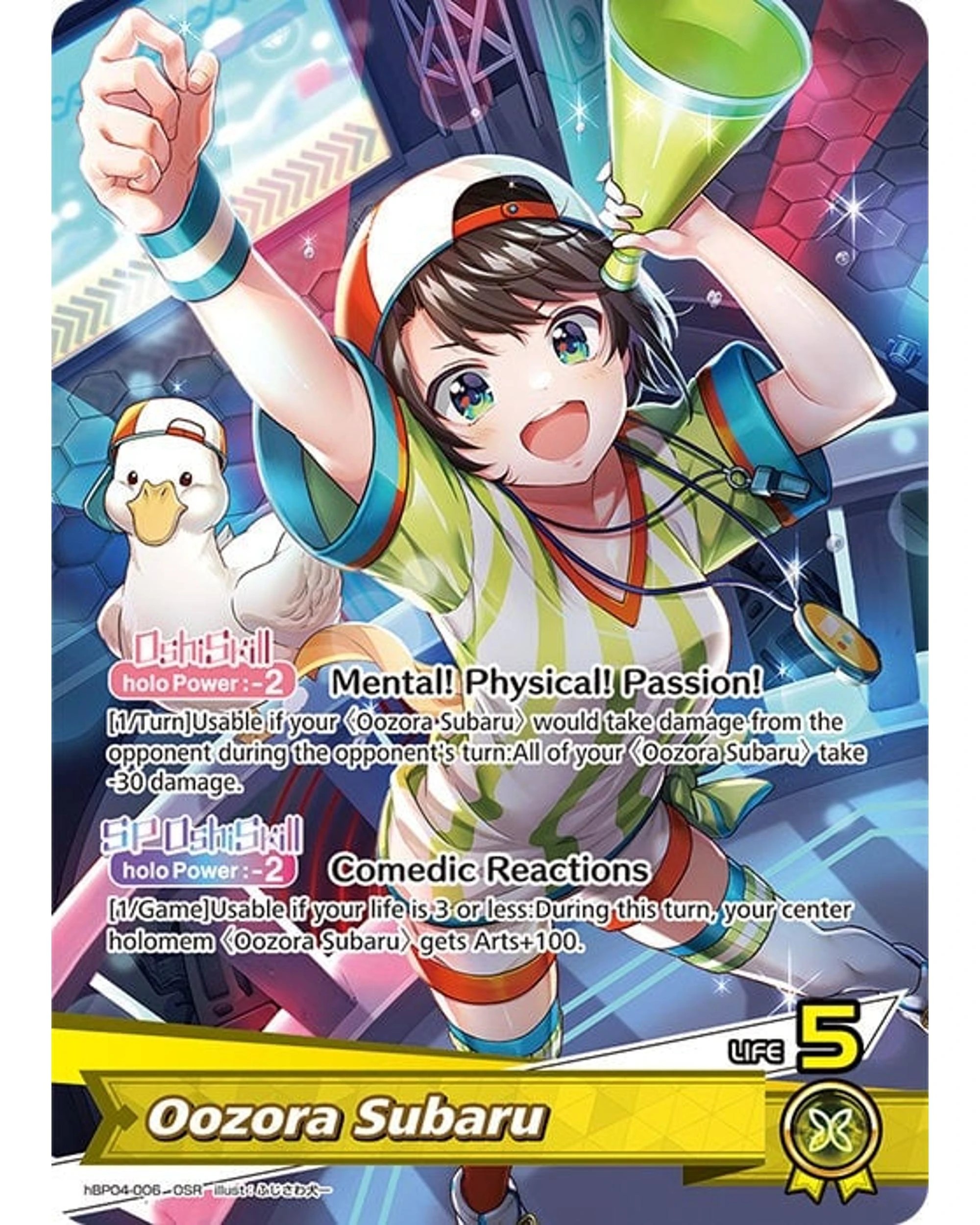 7 Hololive Official Card Game Curious Universe Booster Pack, 7 of 10