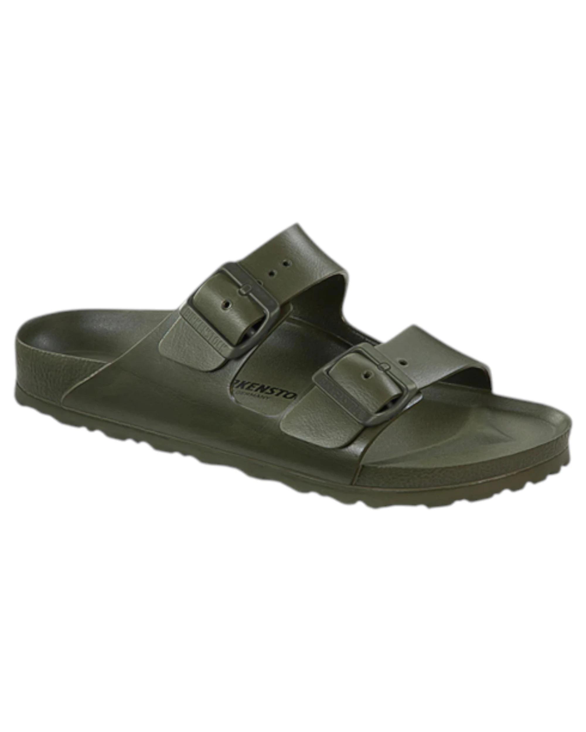 1 Birkenstock Mens Arizona Eva Slip On Sandals KHAKI, 1 of 3