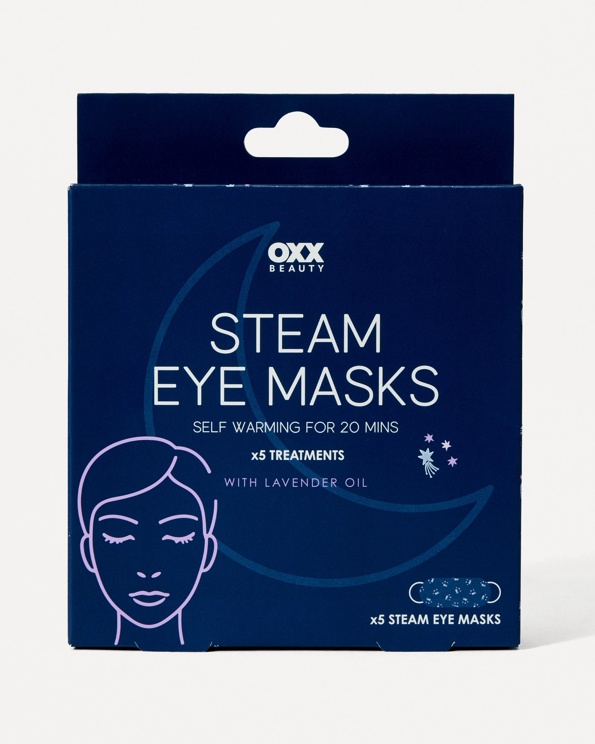 1 OXX Beauty 5 Piece Steam Eye Masks - Lavender Oil, 1 of 4
