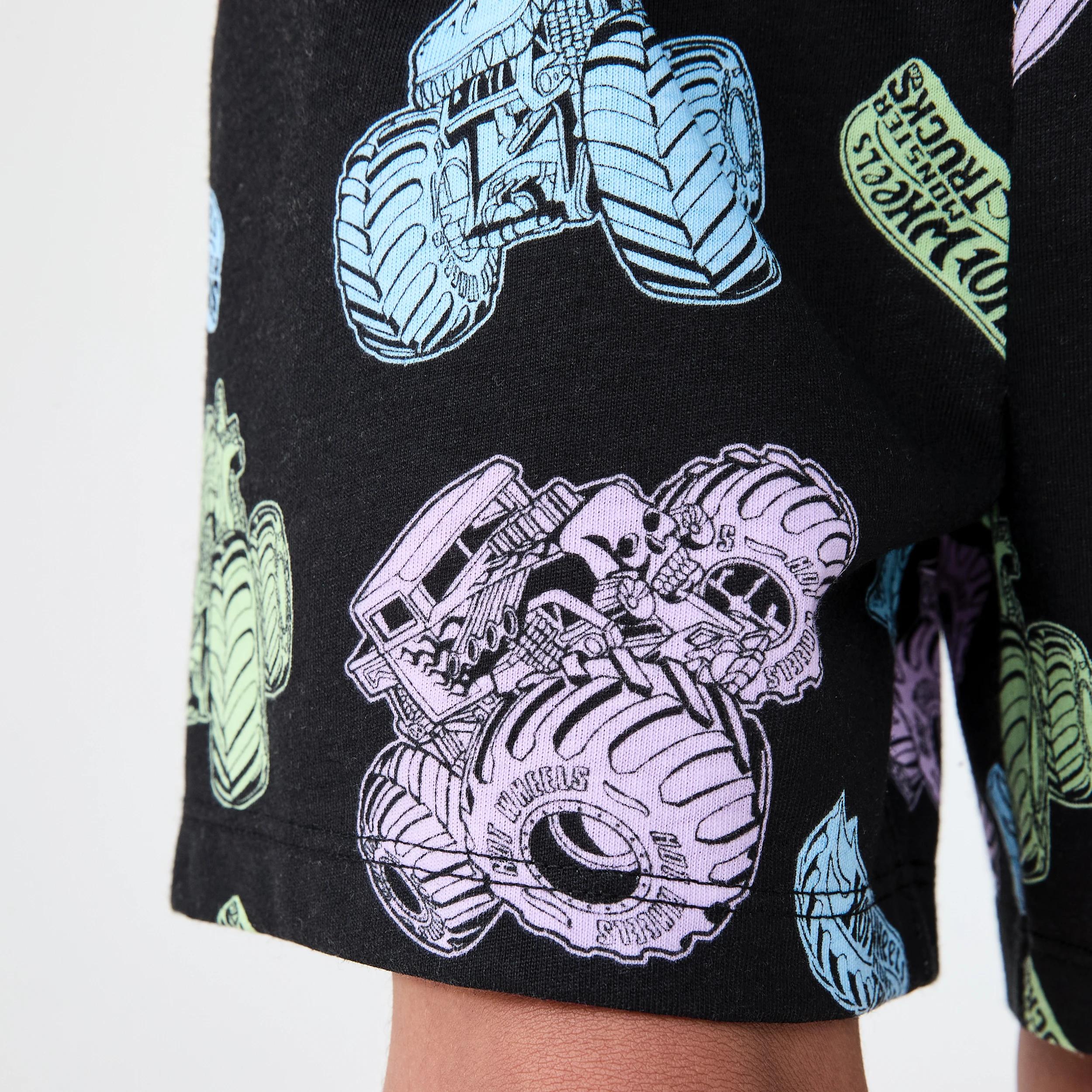 7 Monster Trucks License Pyjama Set M Trucks, 7 of 8
