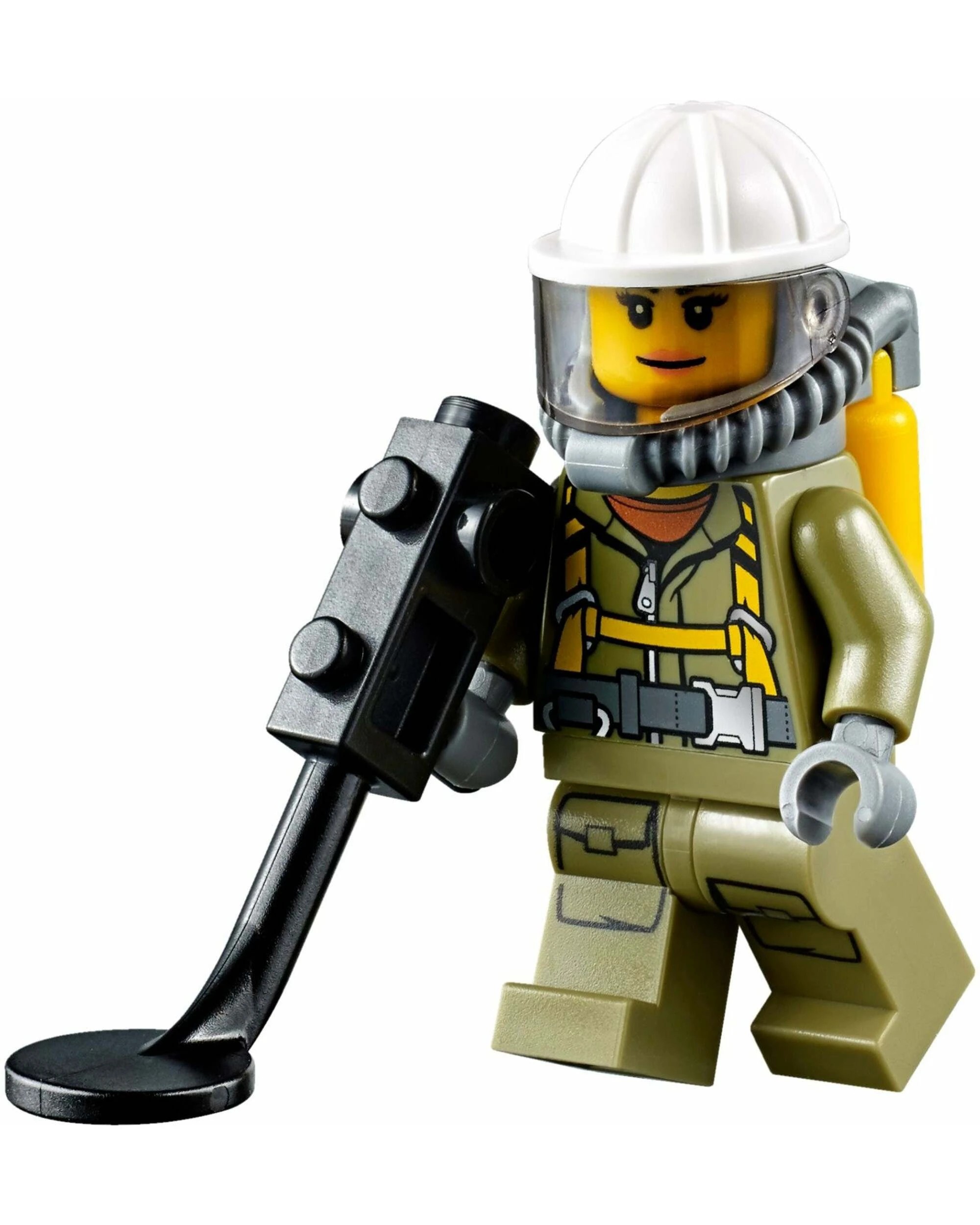 4 LEGO 60121 Volcano Exploration Truck with Minifigures & Crystal, 4 of 5