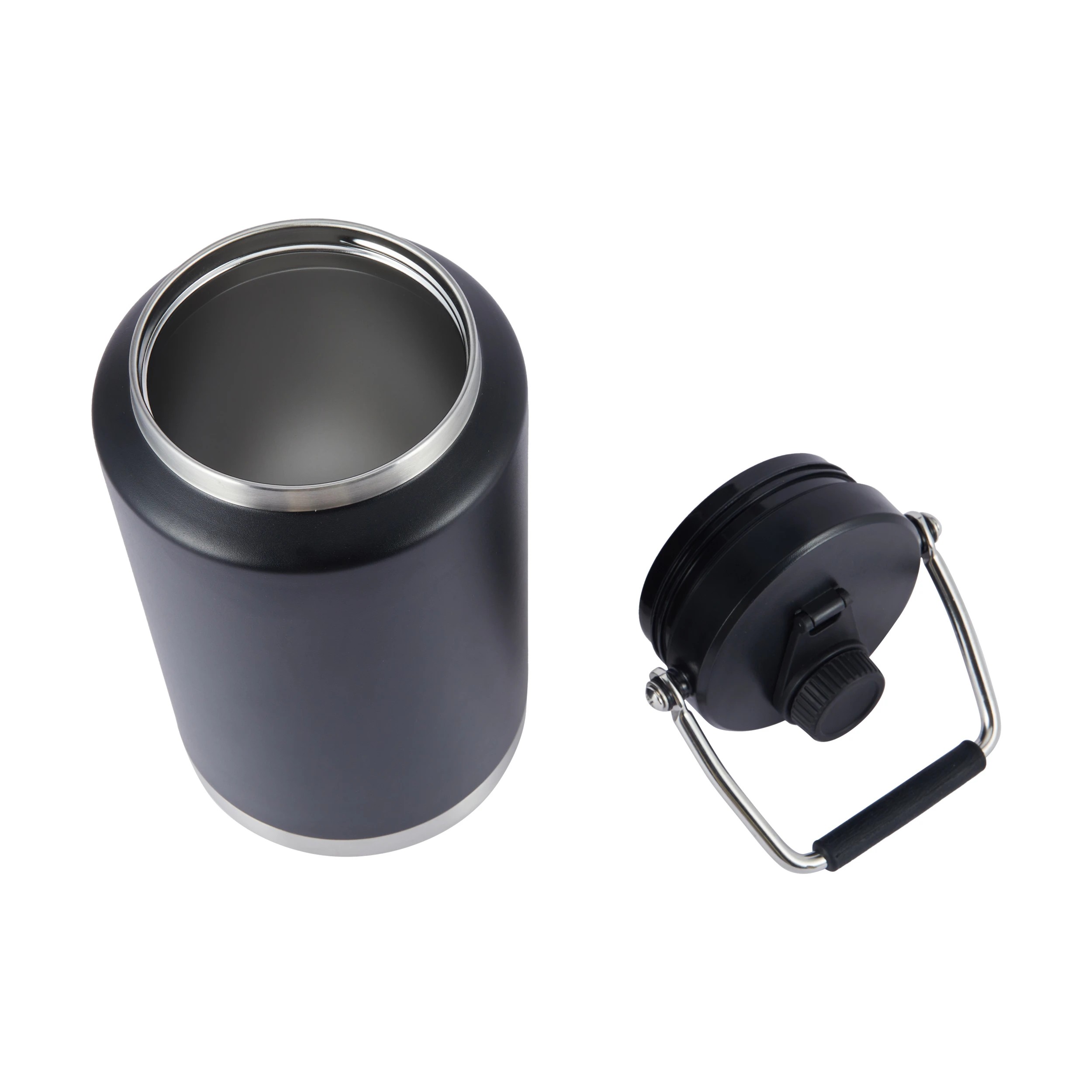 4 4L Double Wall Drink Cooler - Black, 4 of 6