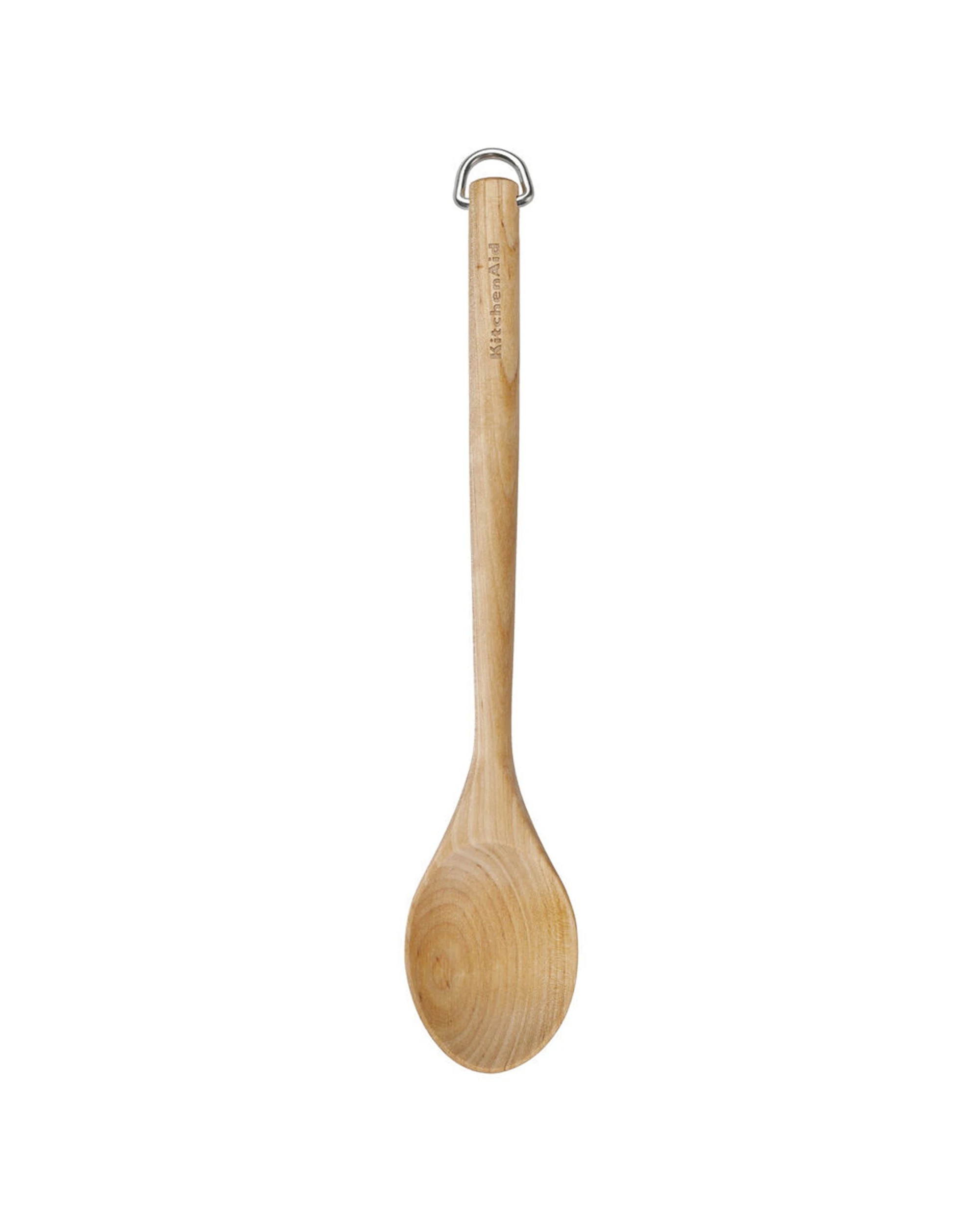 2 KitchenAid 4PK Birchwood Cooking Spoon Durable Wooden Kitchen Utens - Beige, 2 of 6