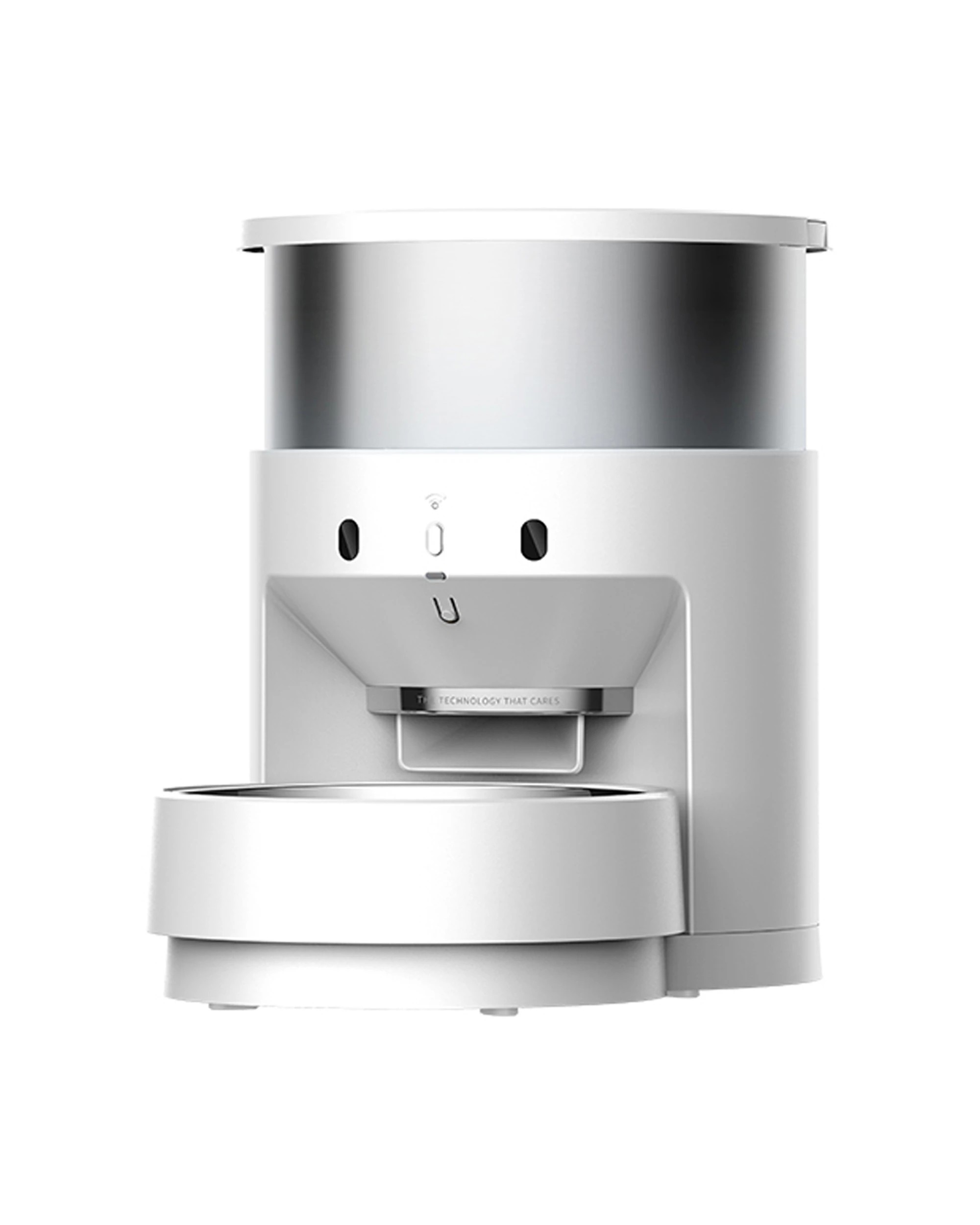 1 Petkit Fresh Element 3 Smart Pet Feeder 3L Automatic Wi-Fi Stainless Steel - White, 1 of 4