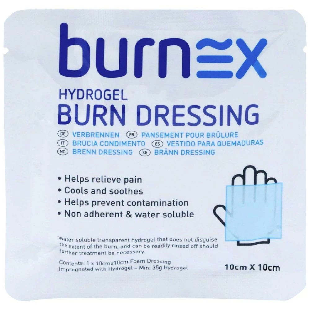 1 Burnex Burn Hydrogel Dressing 10x10cm, 1 of 2