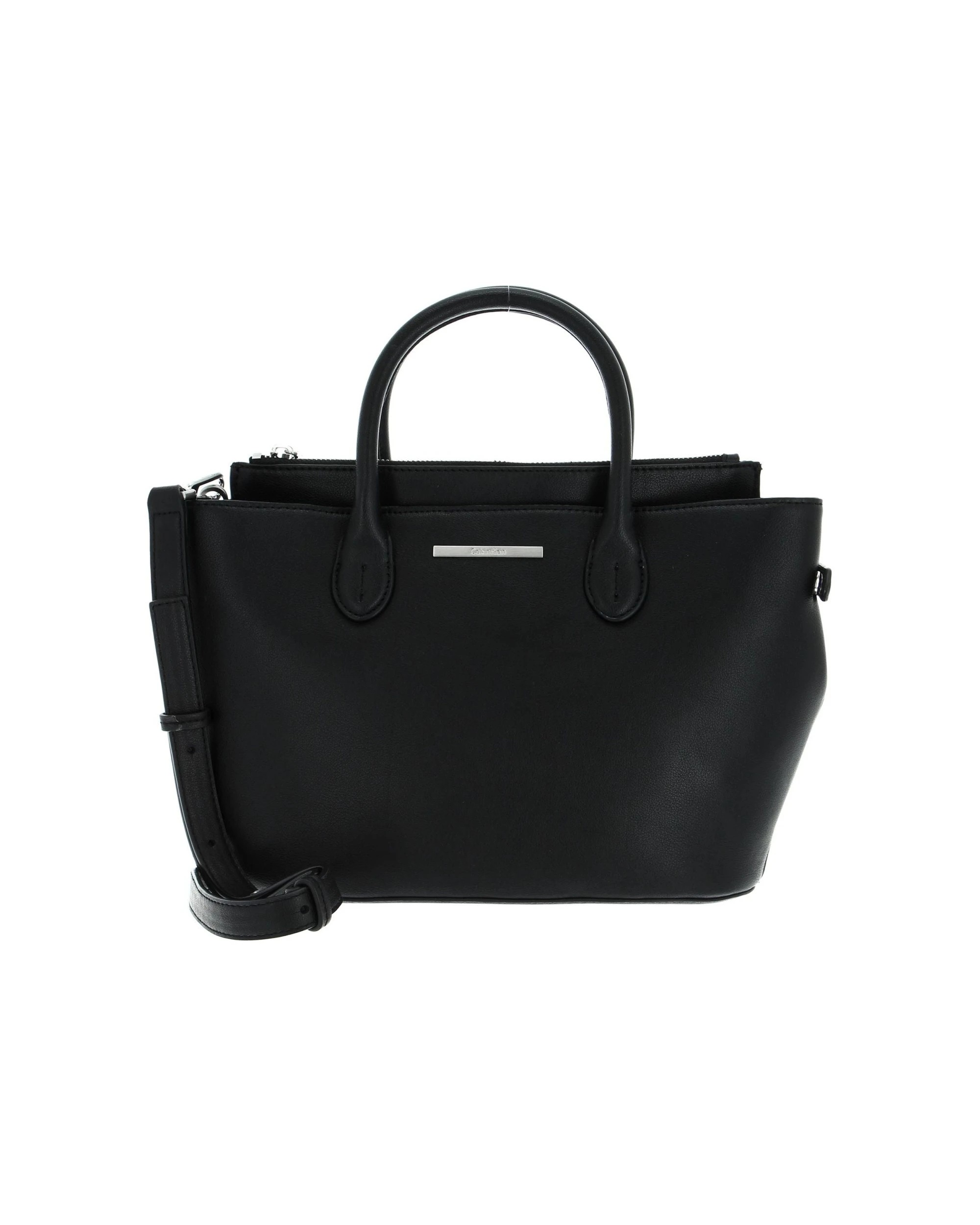 1 Calvin Klein Shoulder Bag Daily Dressed Tote Magnetic Clasp - One Size - Black, 1 of 5