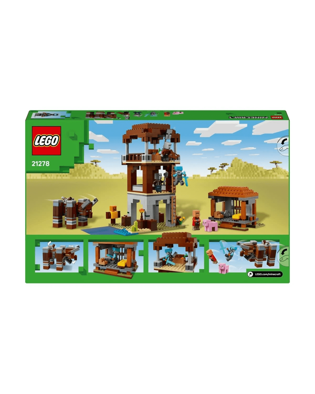 10 LEGO Minecraft The Pillager Outpost and Ravager 21278, 10 of 10