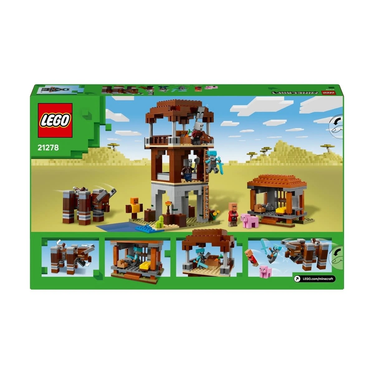10 LEGO Minecraft The Pillager Outpost and Ravager 21278, 10 of 10