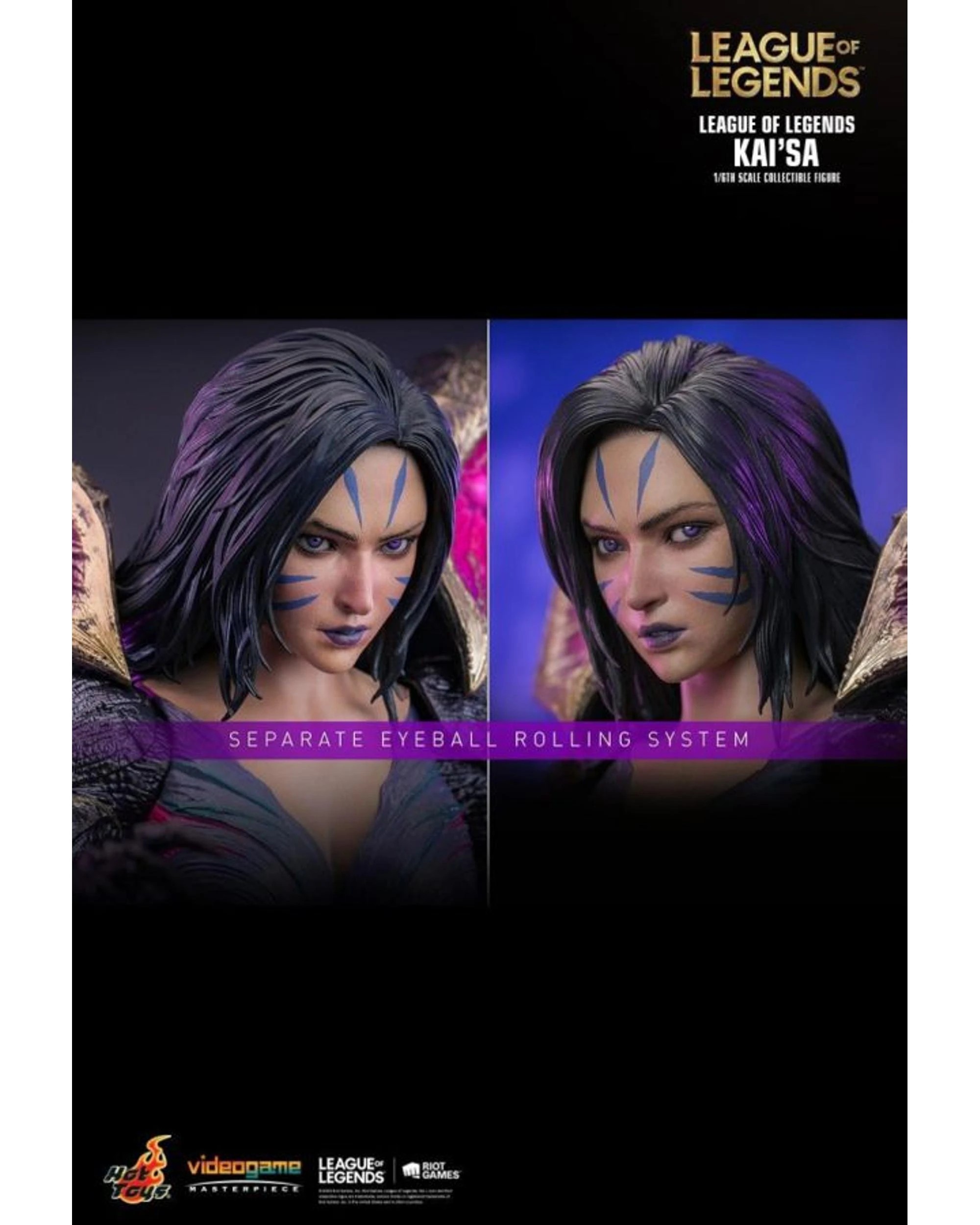 9 Hot Toys League of Legends Kai'Sa 1:6 Scale Action Figure, 9 of 10