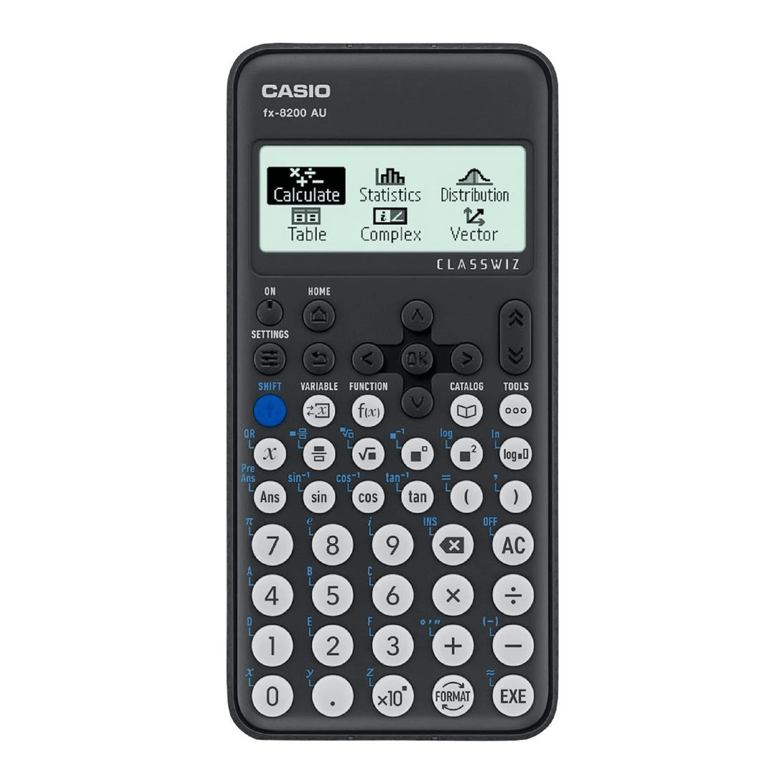 1 Casio fx-8200AU Scientific Calculator Black, 1 of 4