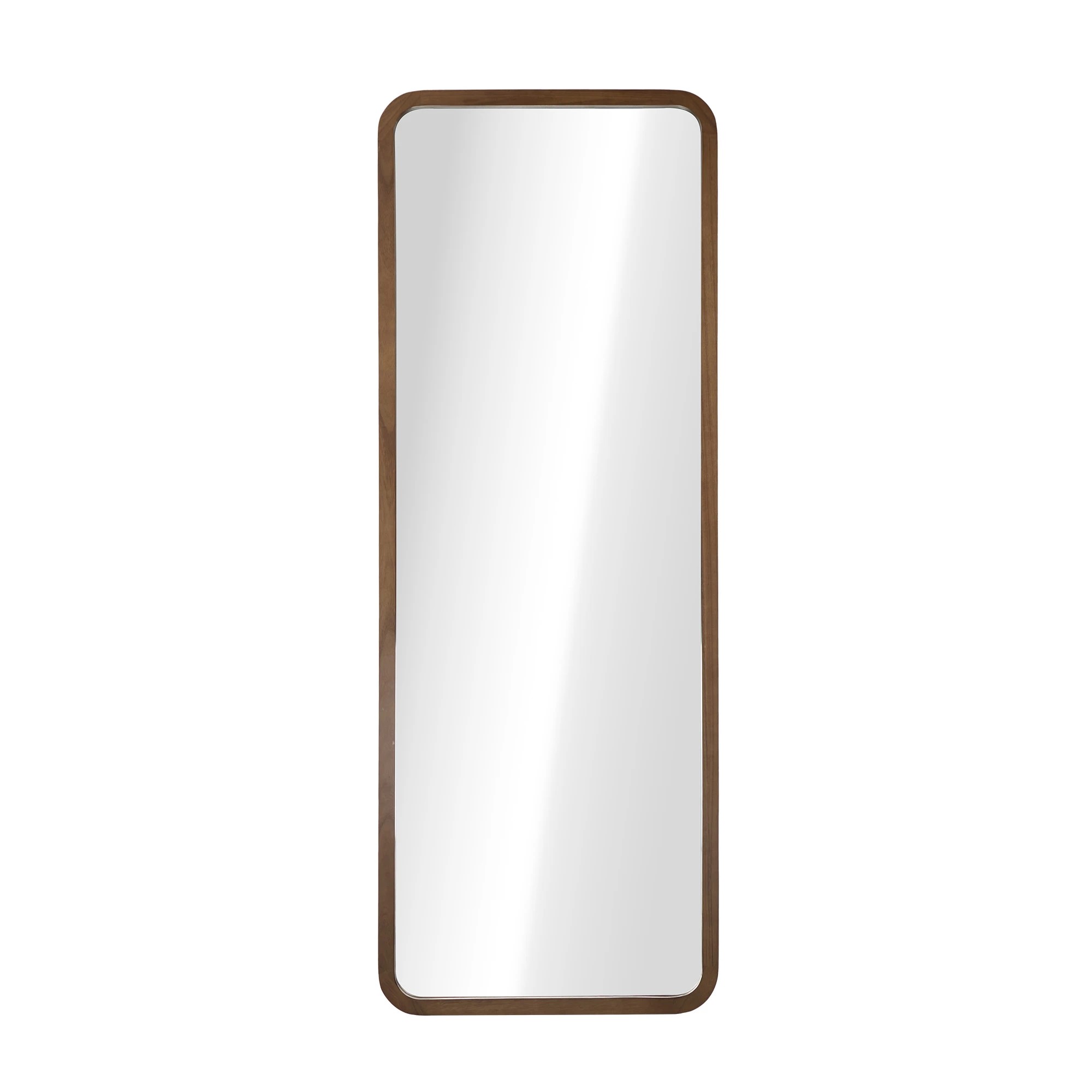 7 Oikiture Full Length Mirror 166x60cm Rectangle Dressing Floor Mirrors - Brown, 7 of 9