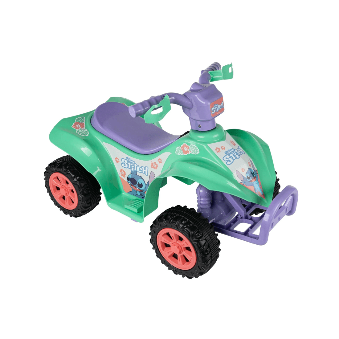 1 Disney Stitch 6V Mini Quad Bike Ride On - Multi, 1 of 4