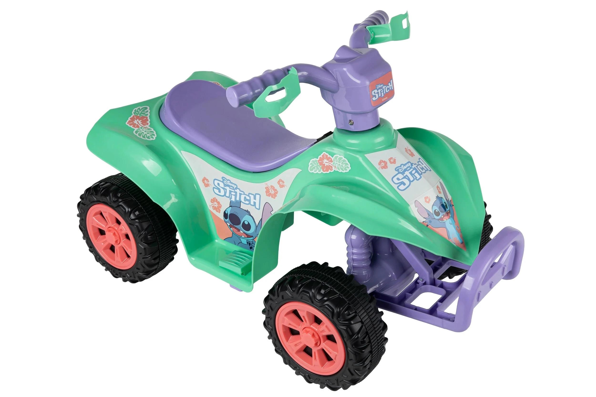 1 Disney Stitch 6V Mini Quad Bike Ride On - Multi, 1 of 4