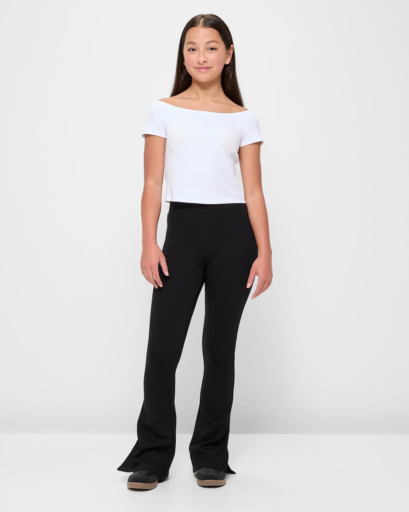 2 Target Ponti Flare Leggings BLACK, 2 of 5