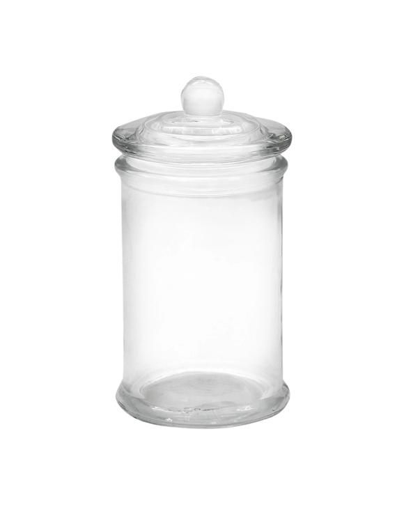 Lemon & Lime Glass Apothecary Jar With Lid 150ml