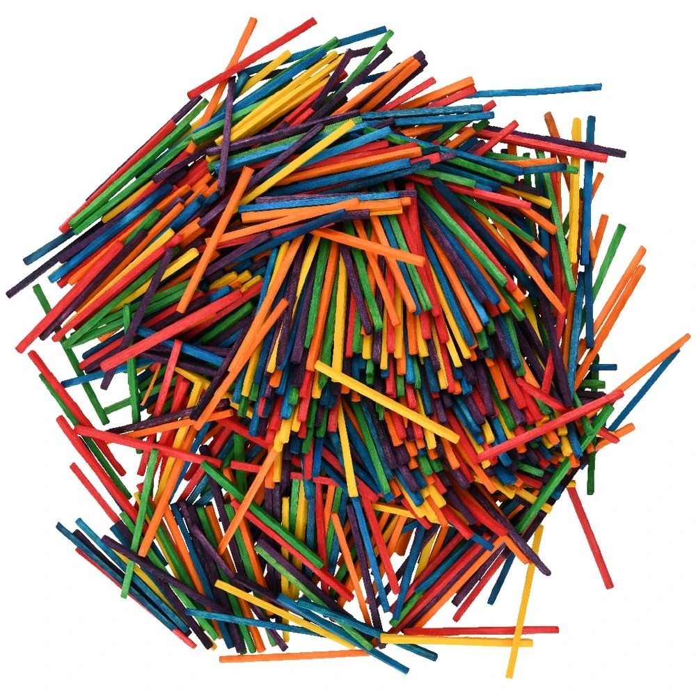 2 Kadink Wooden Match Sticks Assorted Colours 1000 Pack, 2 of 3