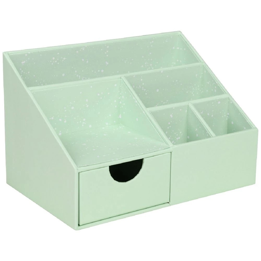 1 Otto Pastel Desk Organiser Green, 1 of 5