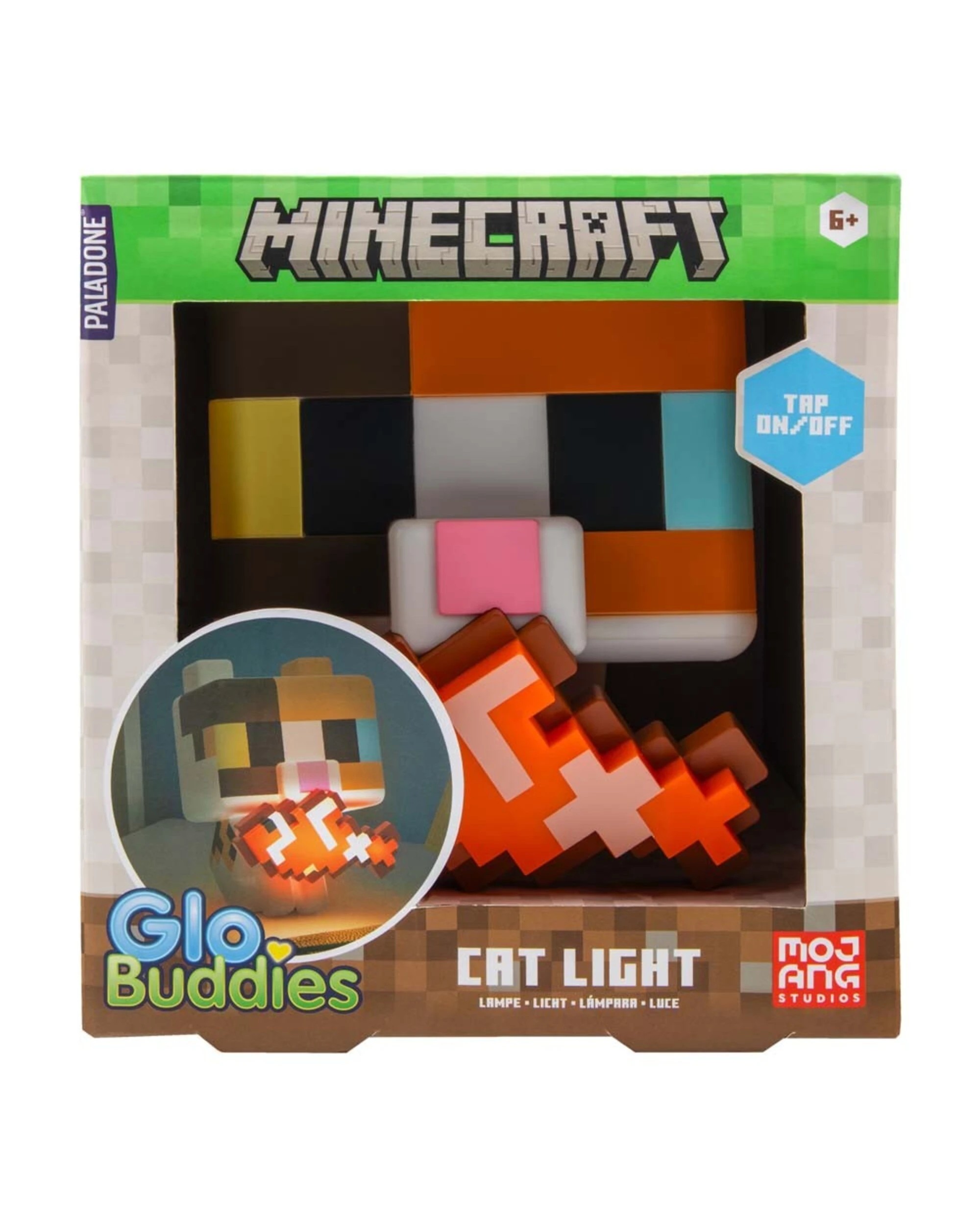 4 Paladone GloBuddies Minecraft Cat Light, 4 of 5
