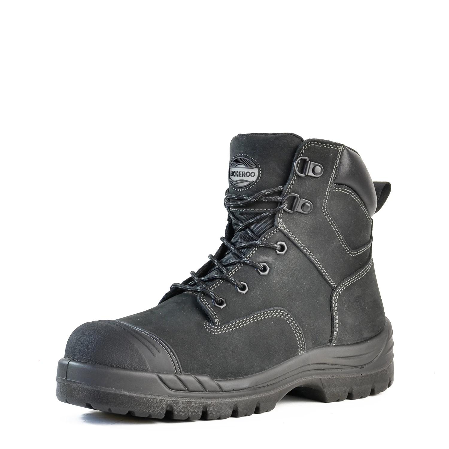 5 Zip Sided Safety Boots BLACK, 5 of 6