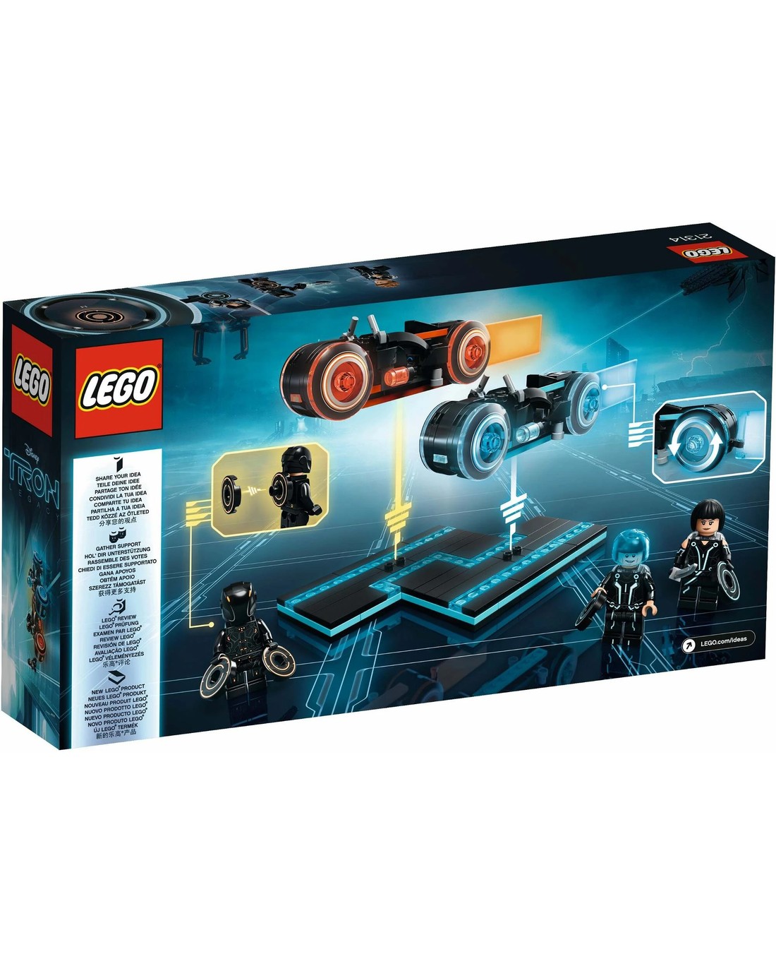 LEGO 21314 Ideas and CUUSOO TRON: Legacy - Kmart