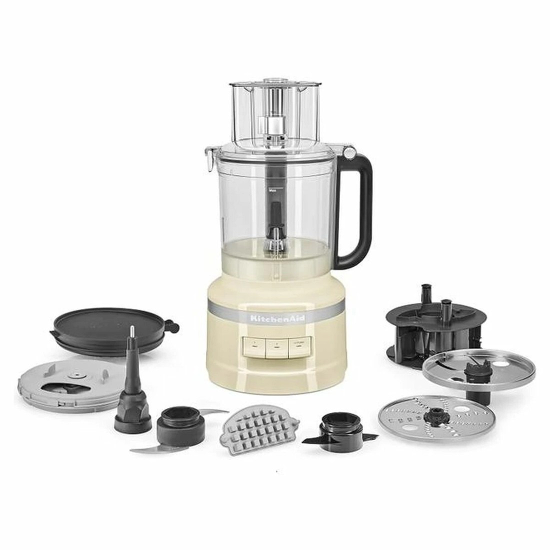 1 KitchenAid 13 Cup Food Processor Cream, 1 of 3