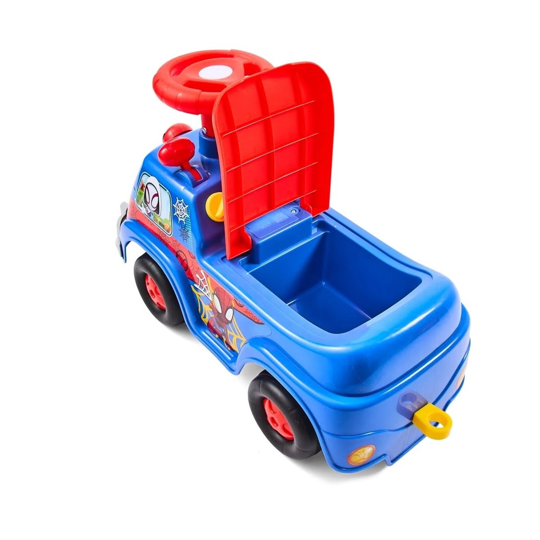 10 Kiddieland Disney Junior Marvel Spidey and His Amazing Friends Lights 'N' Sounds Spidey's Camper with Trailer, 10 of 10