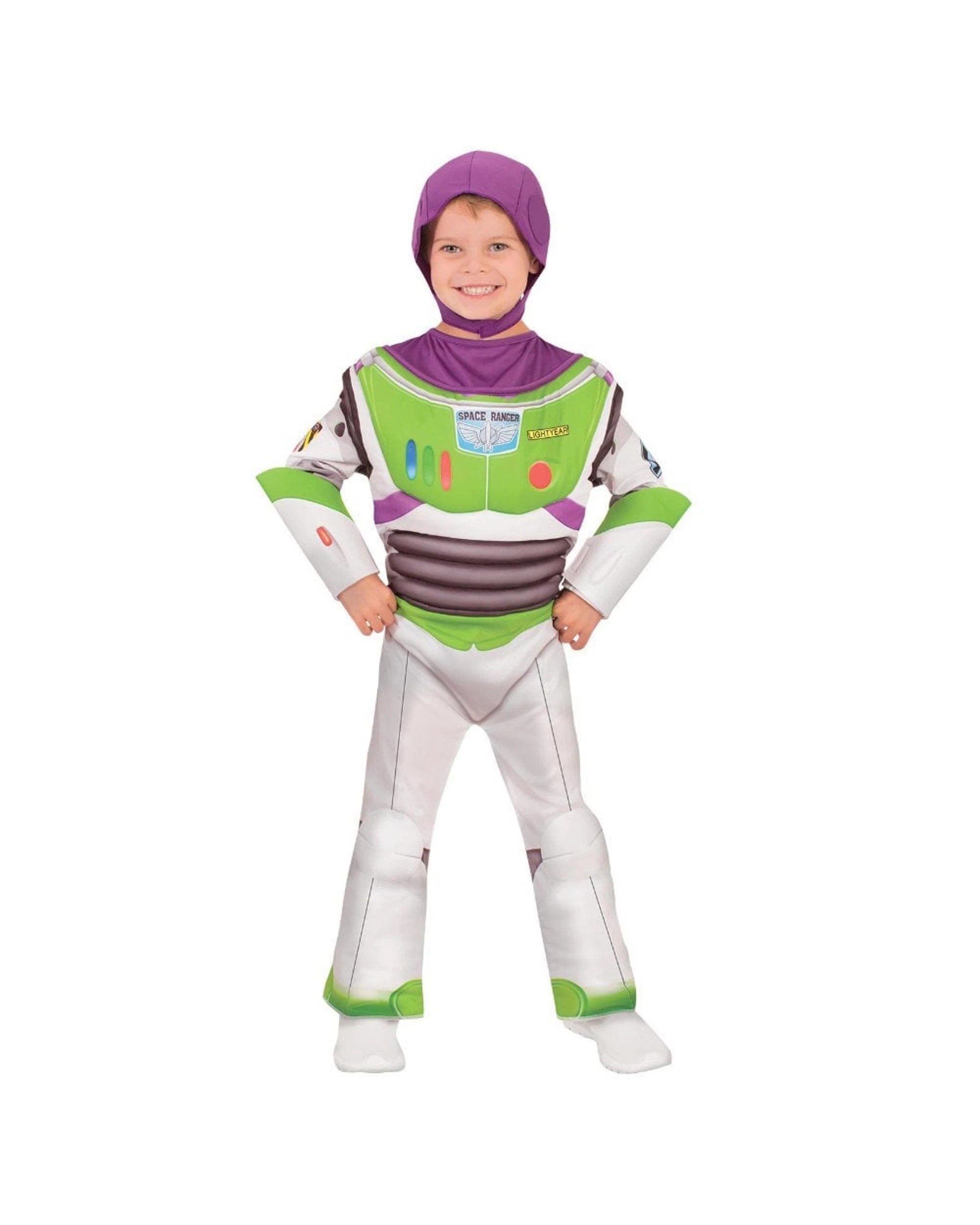 1 Disney Toy Story Buzz Lightyear Deluxe Costume Size Toddler, 1 of 4