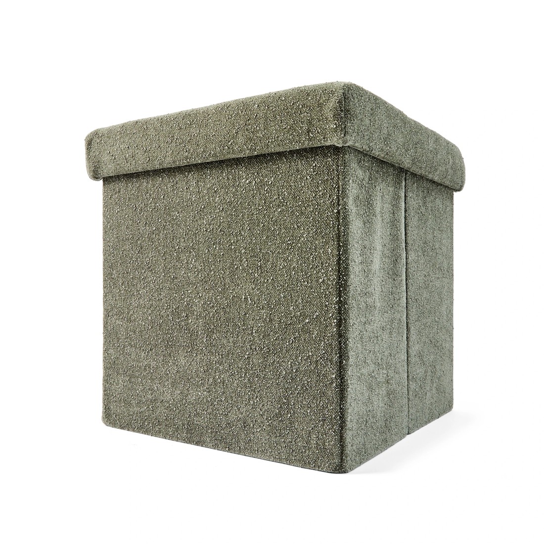 2 Square Storage Ottoman - Green, 2 of 10