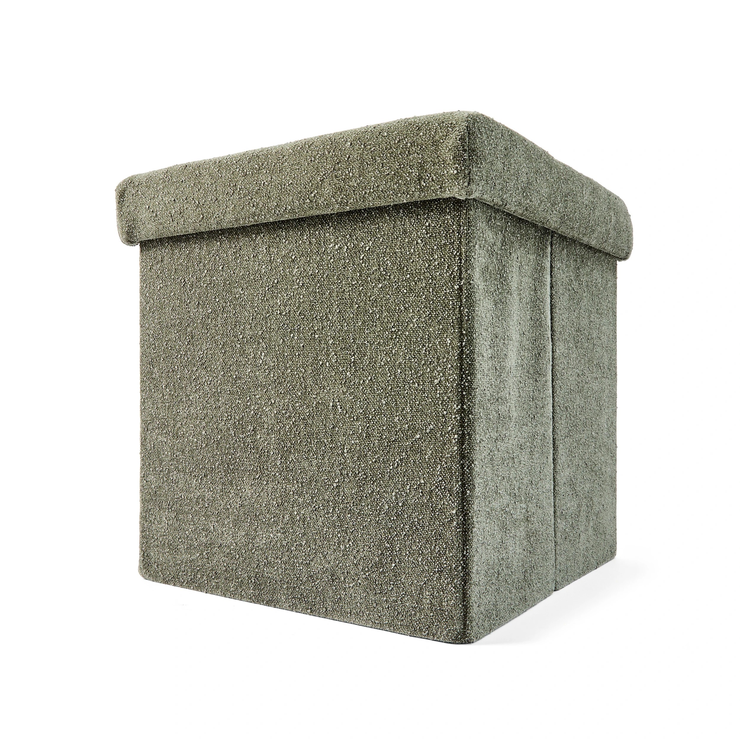 2 Square Storage Ottoman - Green, 2 of 10