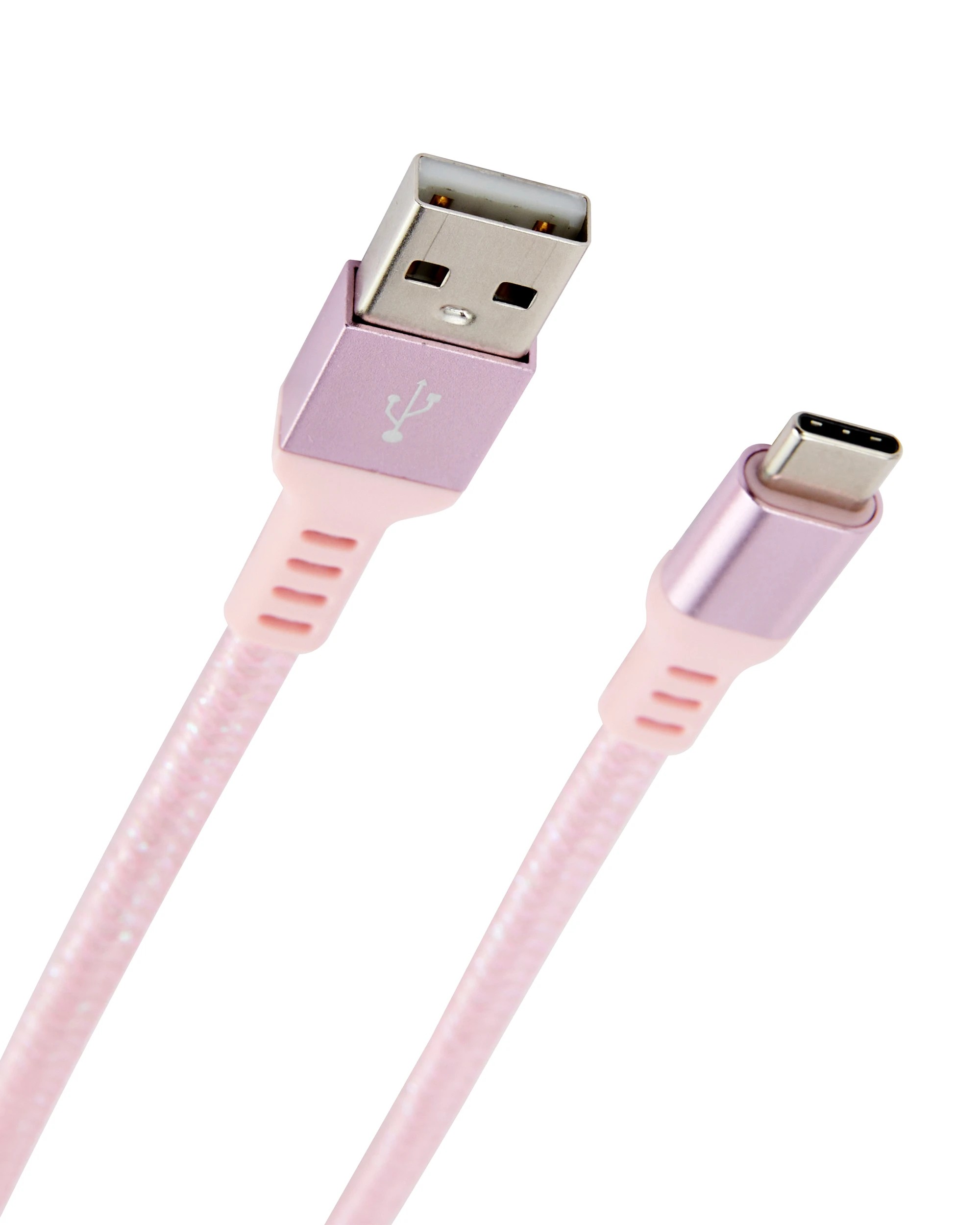 1 USBC Metal Cable 1m - Pink, 1 of 6