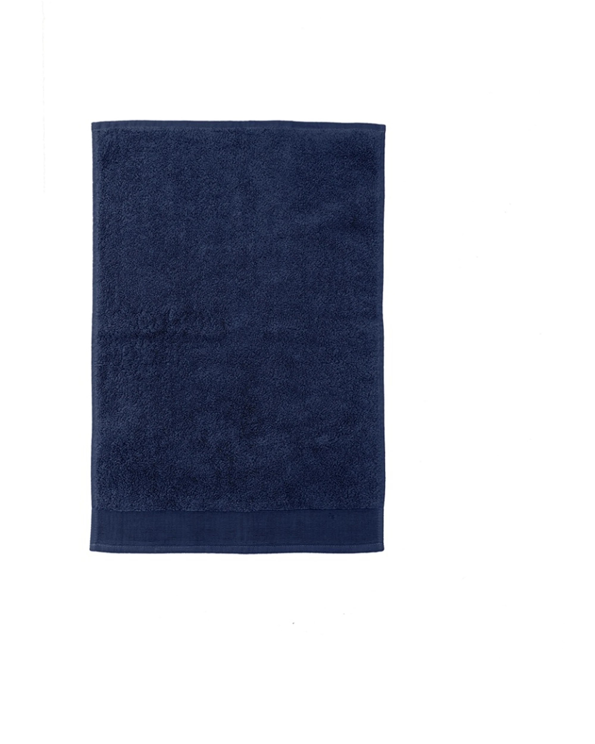6 Bambury Elvire 600gsm Soft Absorbent Cotton Hand Towel 8PK 40x60cm - Blue, 6 of 7