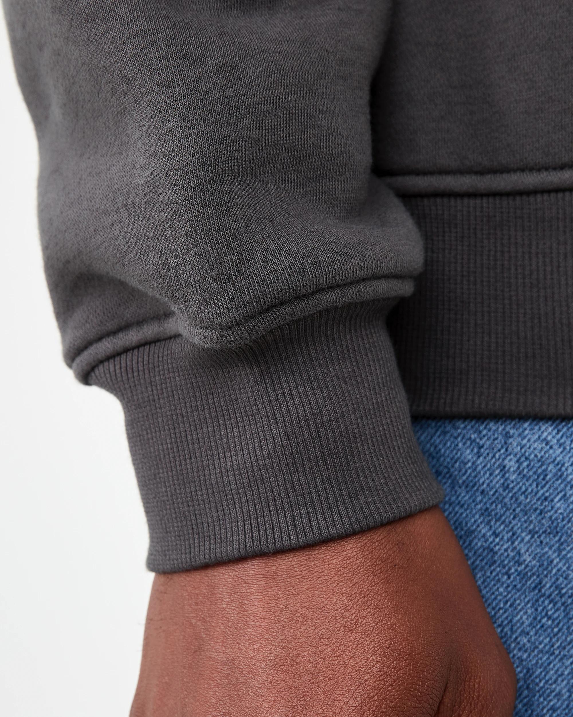 7 Oversized Print Crew Neck Sweatshirt Blk Offlne, 7 of 8