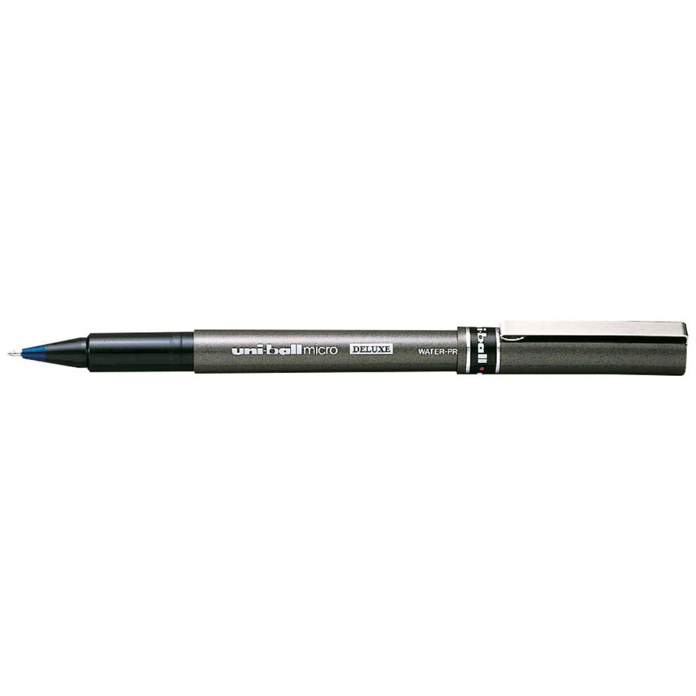 1 Uni-Ball Deluxe Micro Rollerball Pen Blue, 1 of 1