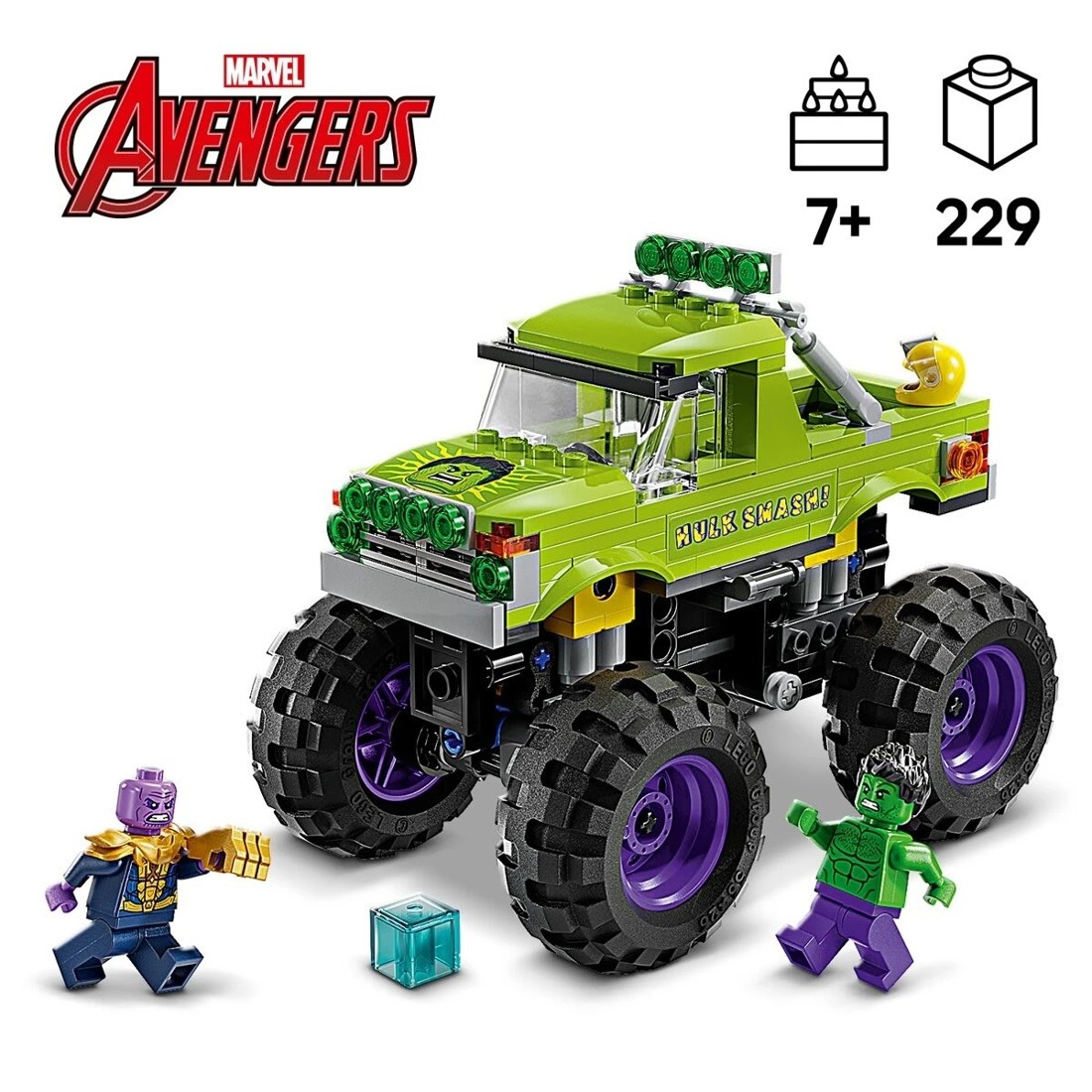 10 LEGO Marvel The Hulk Truck vs. Thanos 76312, 10 of 11