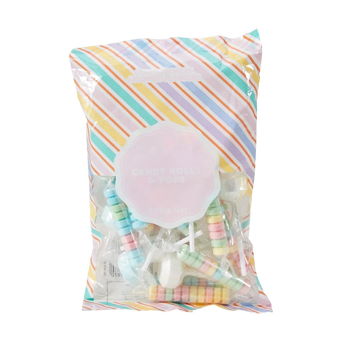 1 Candy Rolls & Pops 200g, 1 of 4