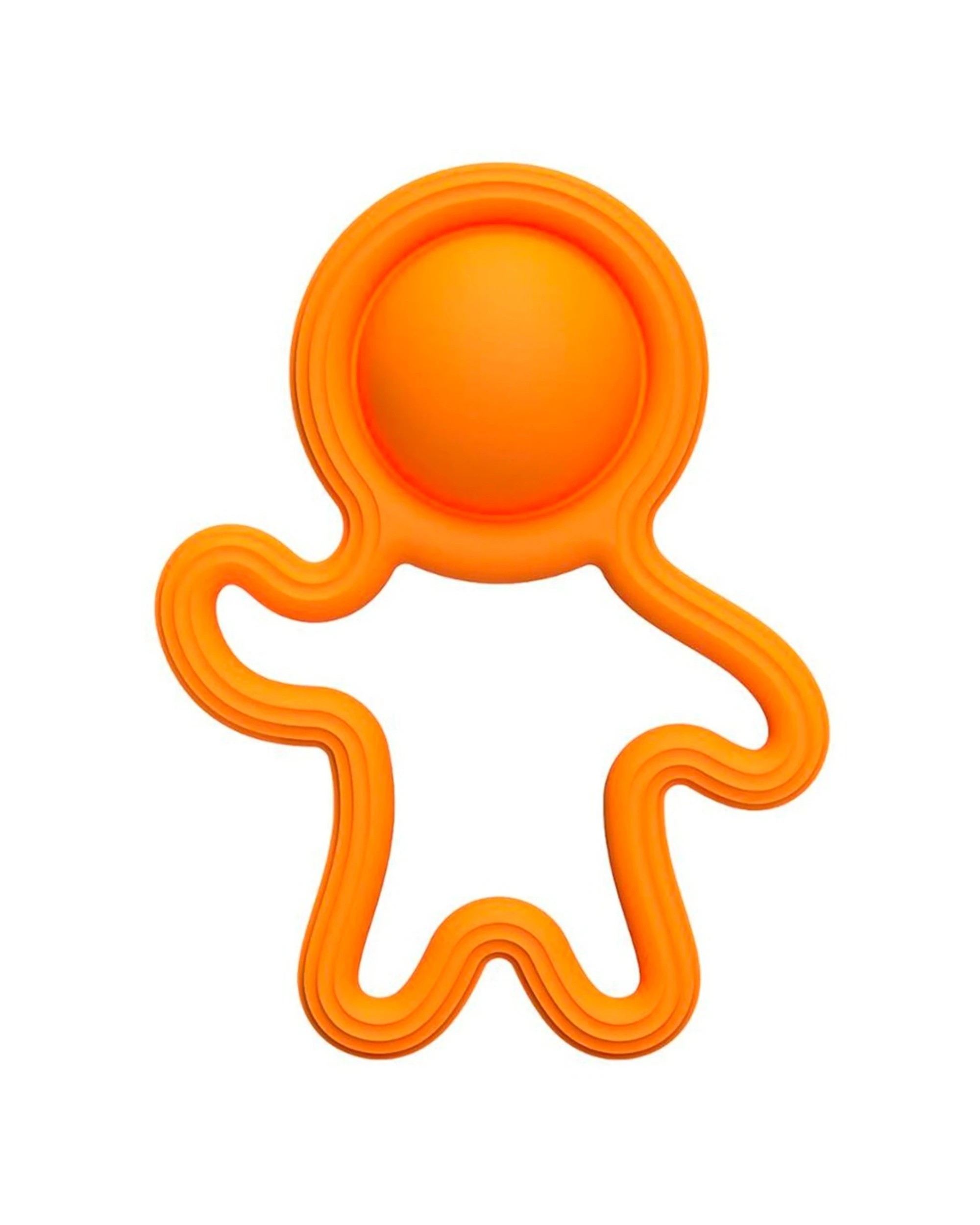 1 Fat Brain Toy Co. Lil Dimpl Newborn Baby Toddler Silicone Teether Toy - Multi, 1 of 4