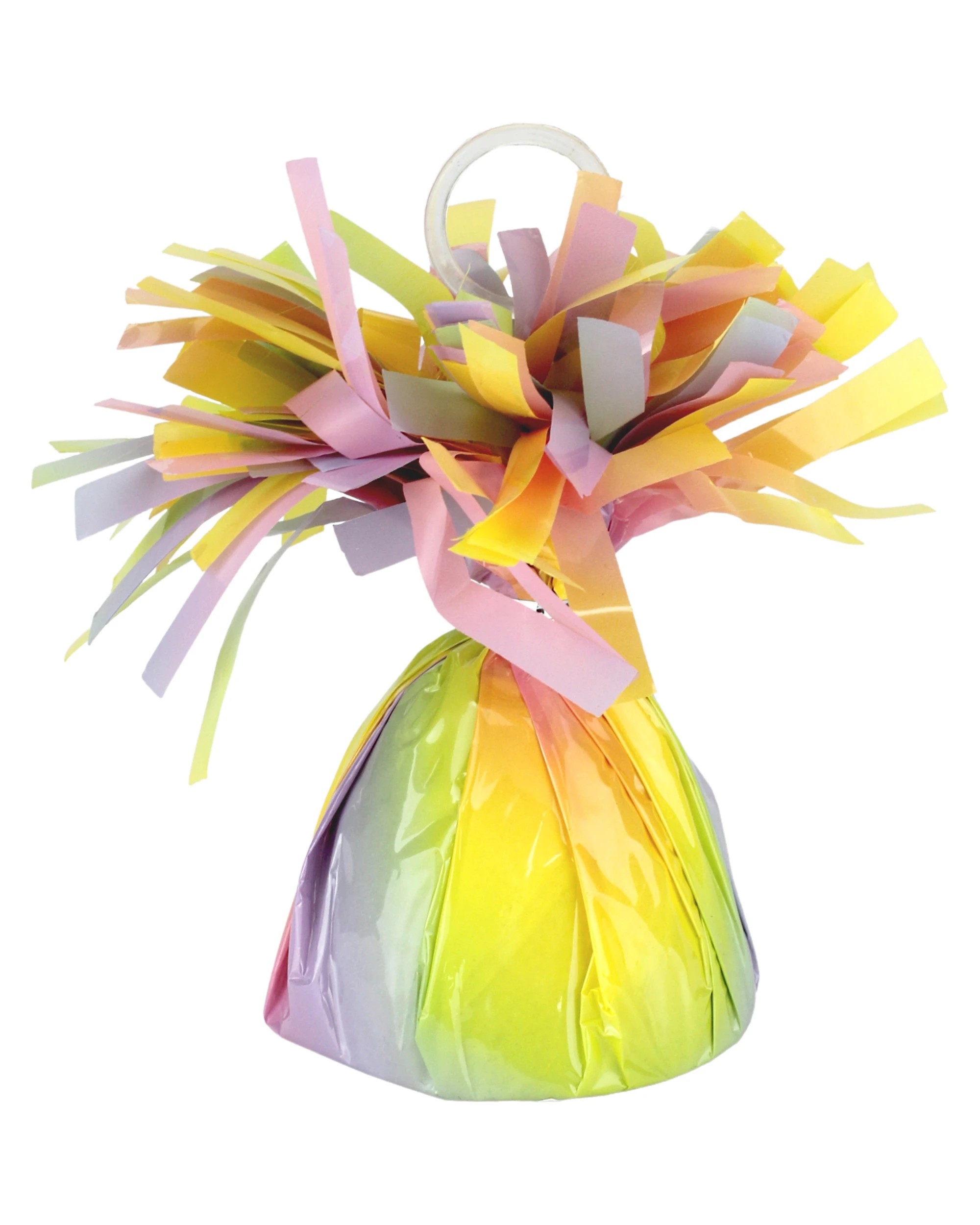 1 Unique Pastel Rainbow Balloon Weight 11cm - Multi, 1 of 1
