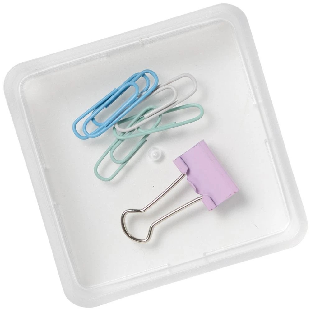 2 J.Burrows Accessory Tray Square Clear, 2 of 2