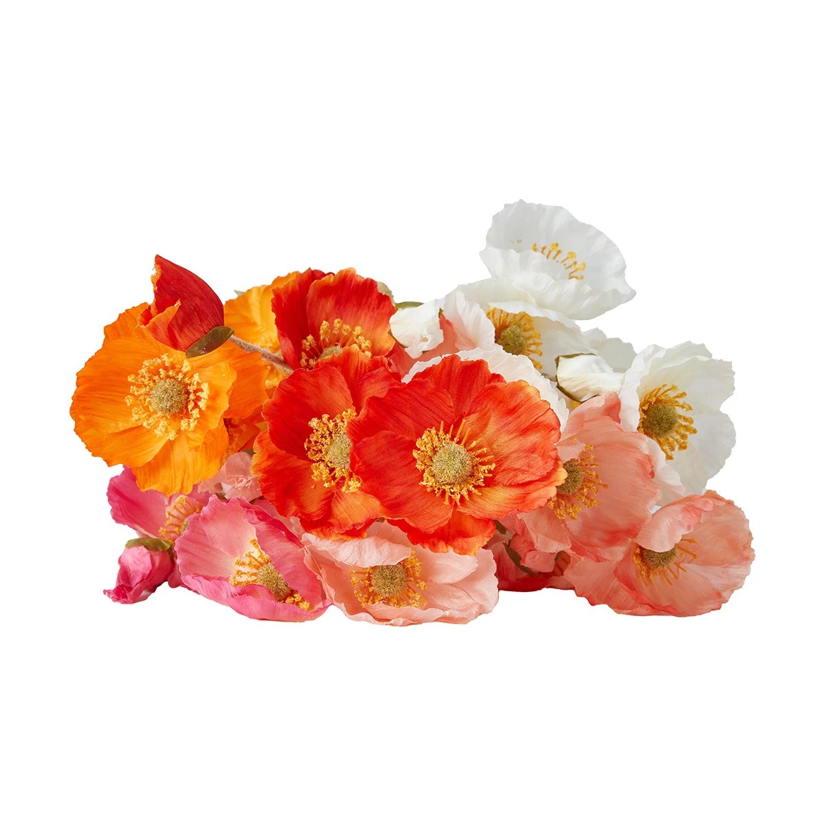 2 Artificial Poppies Bunch, 2 of 5