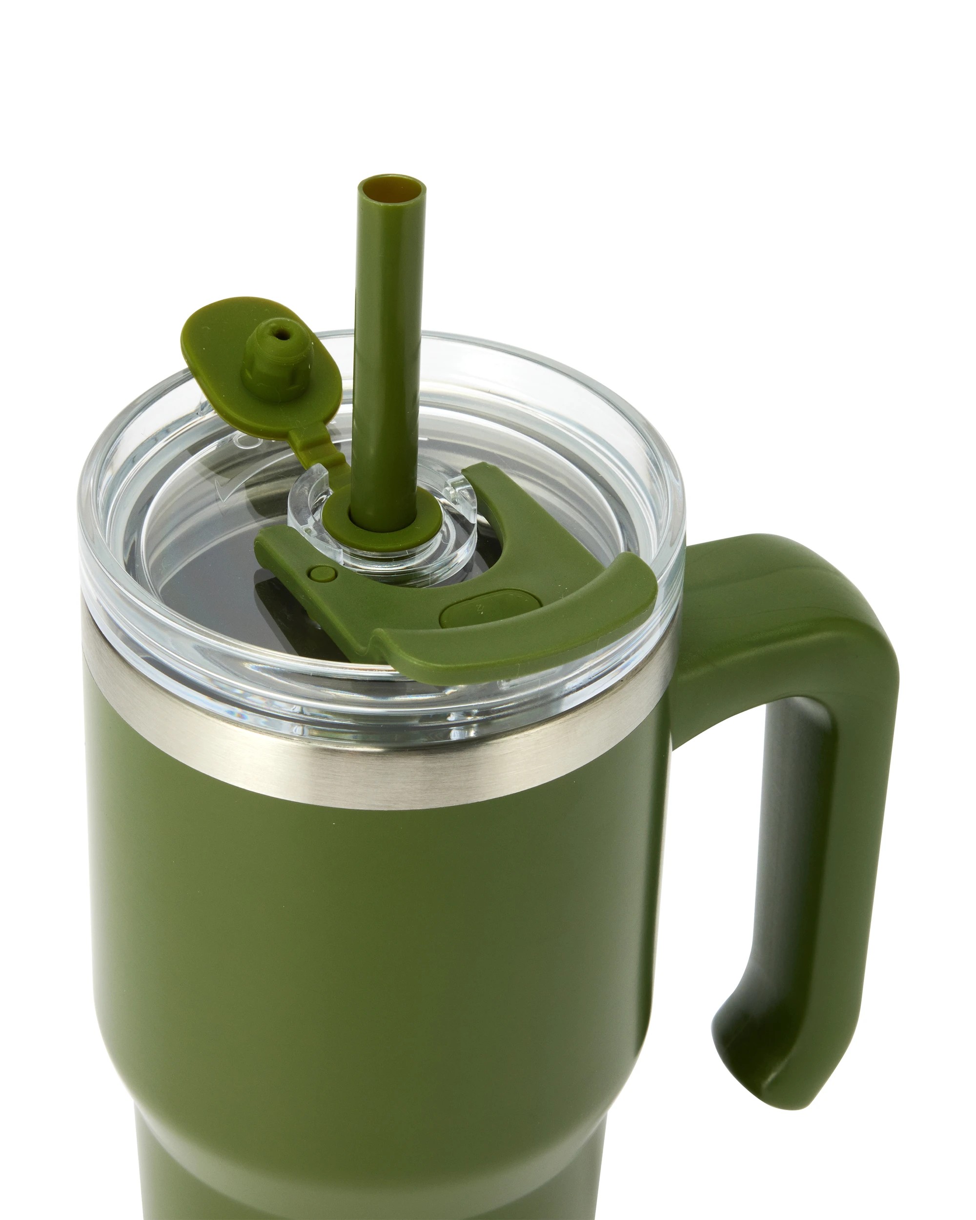 2 600ml Olive Drink Bottle with Handle, 2 of 5