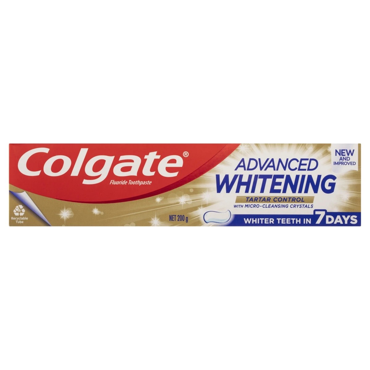 4 Colgate Advance Whitening Tartar Control Fluoride Toothpaste, 4 of 10