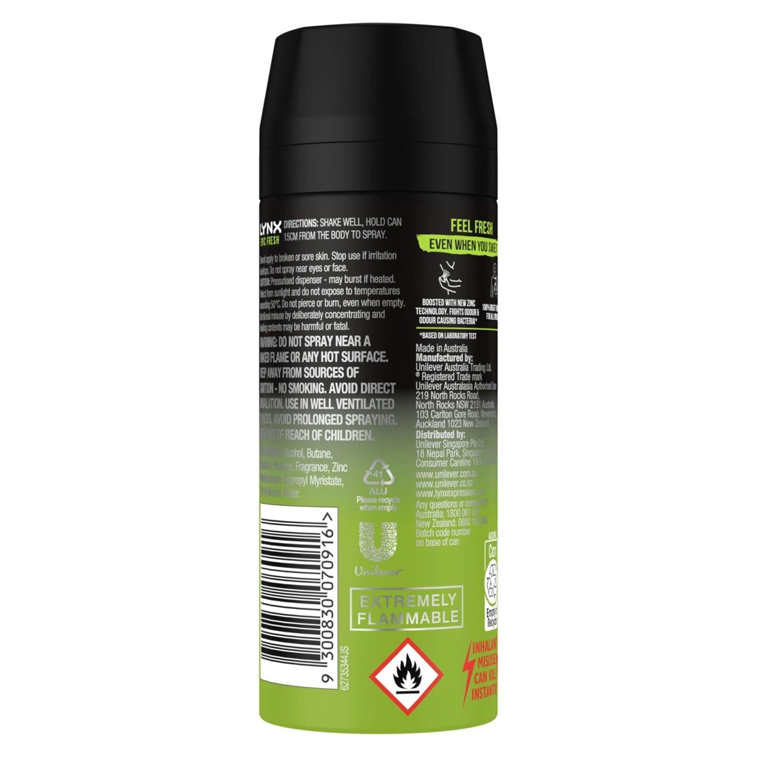 2 LYNX Epic Fresh Deodorant Bodyspray 165ml, 2 of 7