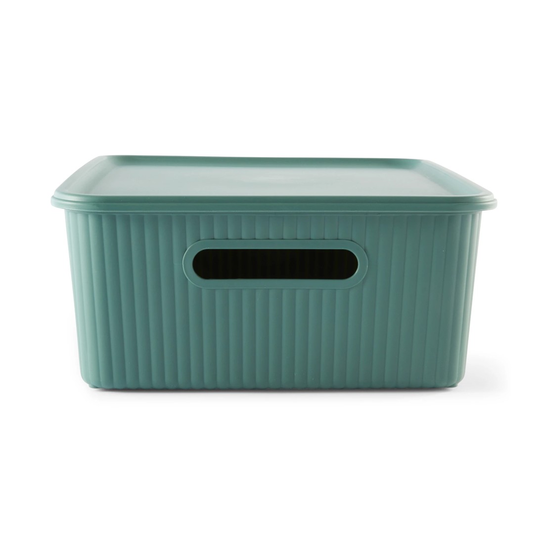 4 11L Ribbed Container - Green, 4 of 9