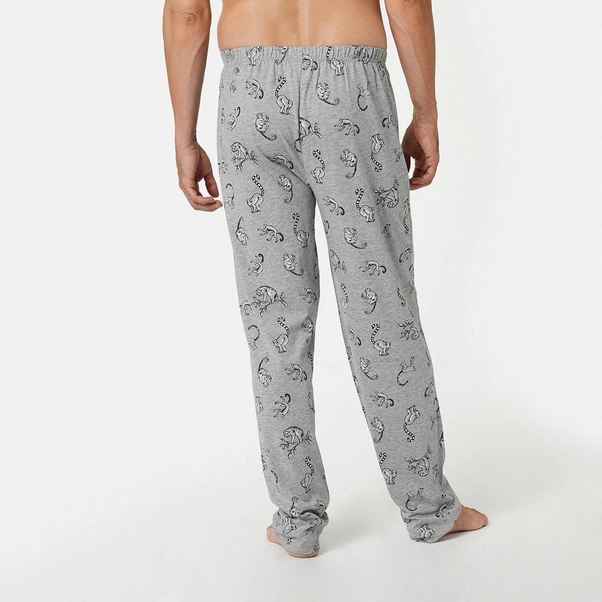 3 Printed Jersey Pants SLOTH LEMURS JUNGLE, 3 of 5