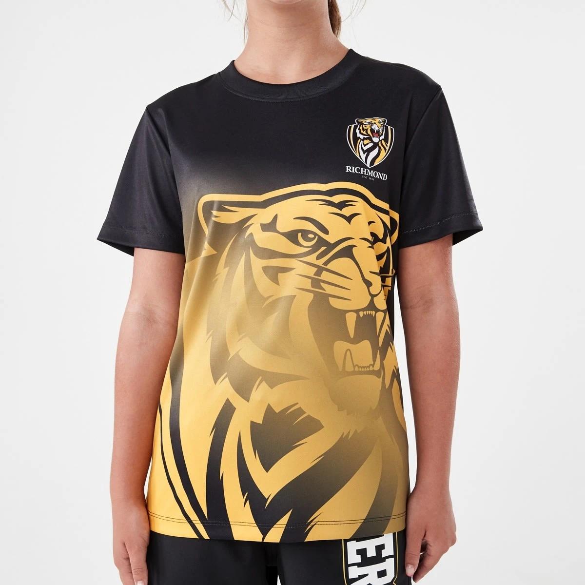 6 Official AFL Kids Training T-shirt Richmond, 6 of 10