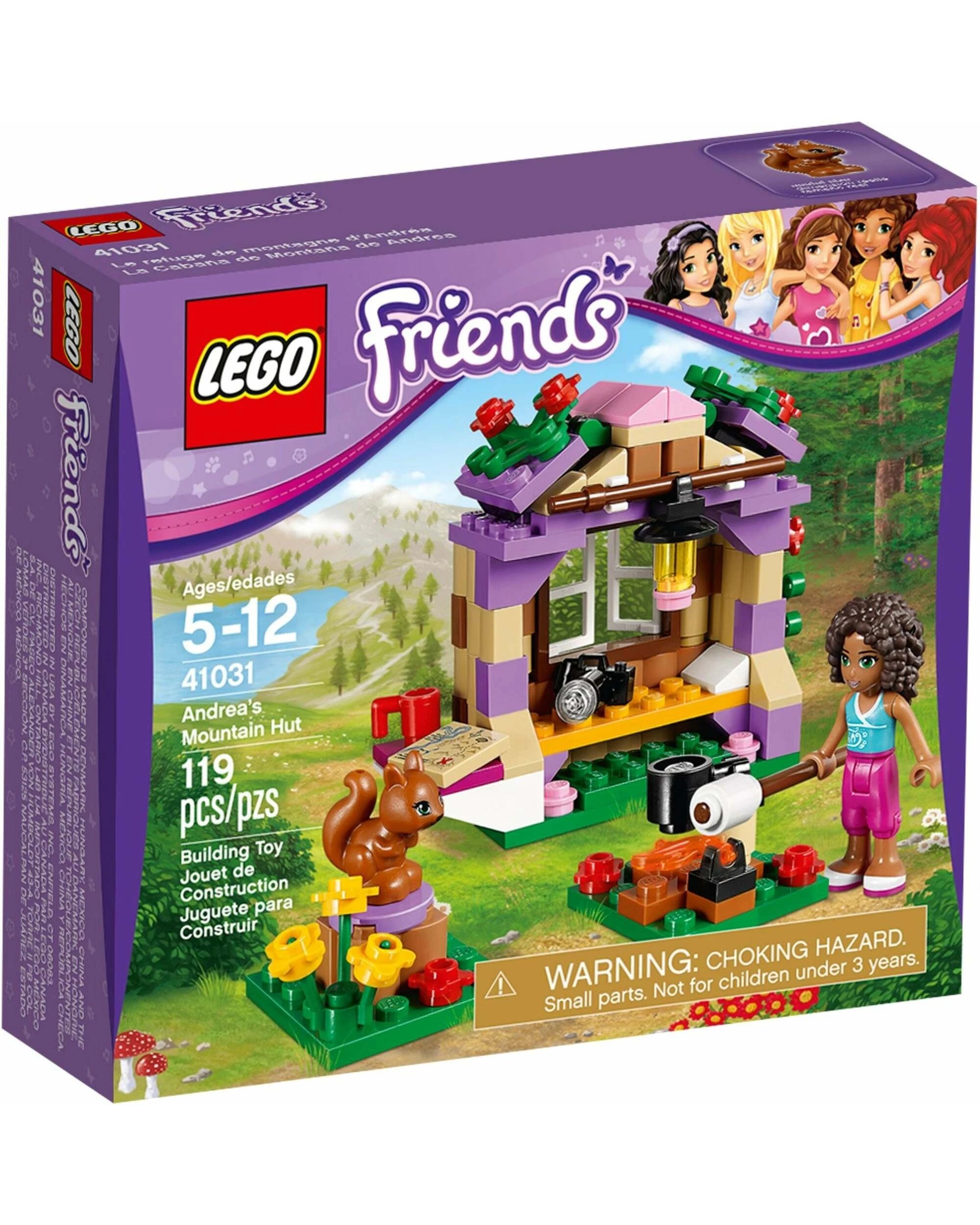 1 LEGO 41031 Andrea's Mountain Hut Camping Adventure, 1 of 5